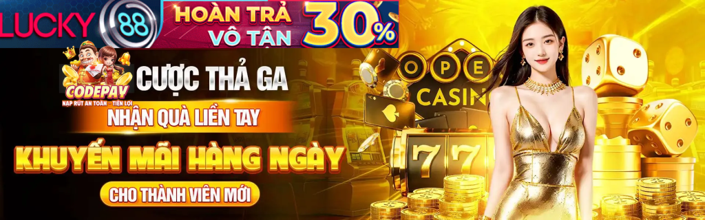 Biểu ngữ Gamebet - banner-lucky88-1024x320
